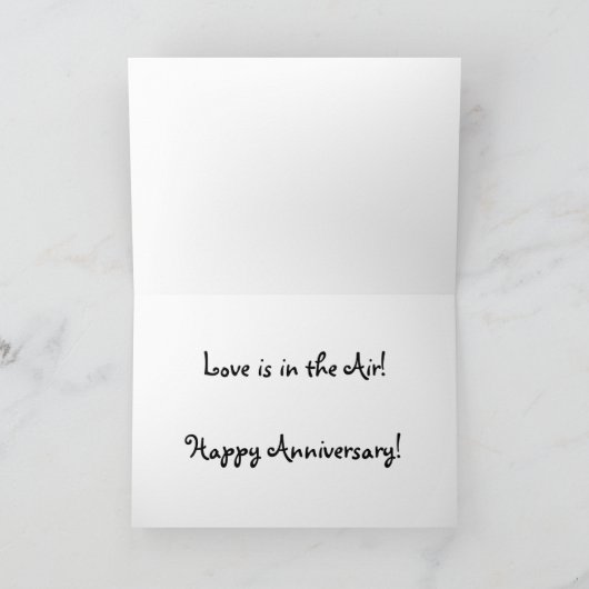 De liefde is in de Lucht! Kaart (Binnen)