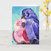 De liefde is… kaart (Gele Bloem)