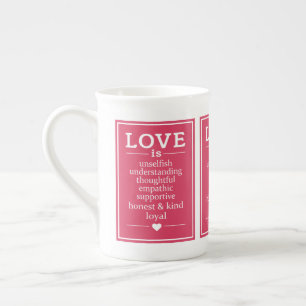 De liefde is… mok