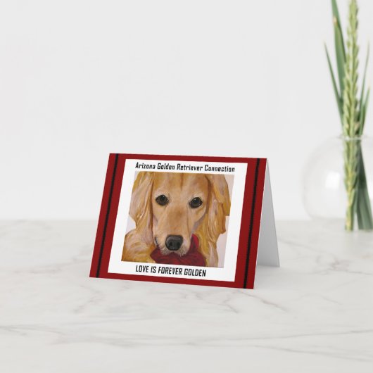 De liefde is voor altijd Gouden Kaart (Voorkant)