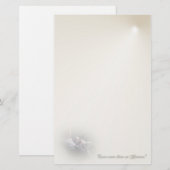 De liefde kwam naar beneden bij de kerstfeestdagen briefpapier (Voorkant / Achterkant)