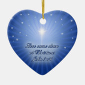 De liefde kwam neer op het Ornament van het Kersth (Voorkant)