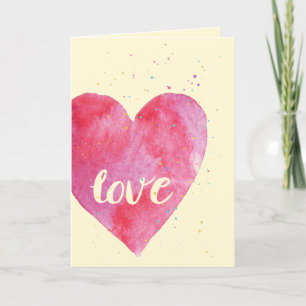 De liefde met bestrooit de Valentijnsdag van de Feestdagen Kaart