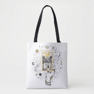 De Liefde Tarotkaart Illustratie Hemelse Kunst Tote Bag