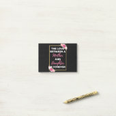 De Liefde Tussen Een Moeder En Dochter Is Voor Alt Post-it® Notes (Op bureau)