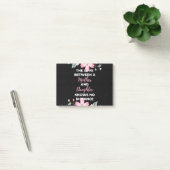 De liefde tussen een moeder en dochter kent post-it® notes (Kantoor)