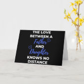 De Liefde Tussen Een Vader En Dochter Kaart (Gele Bloem)