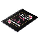 De Liefde Tussen Moeder En Dochter Is Voor Altijd Notitieboek (Linkerzijde)