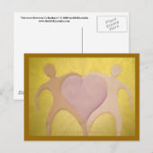 De liefde tussen ons voedt Briefkaart (Voorkant / Achterkant)