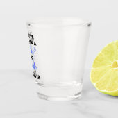 De liefde tussen vader en dochter is bl shot glas (Rechts)