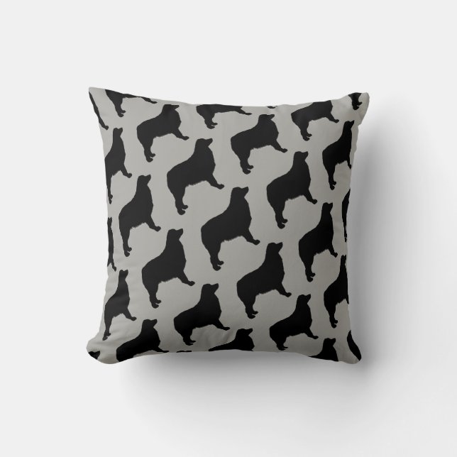 De liefde van Australian Shepherd Dogs Pillow Kussen (Voorkant)