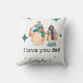 De liefde van de alledaagse vader kussen