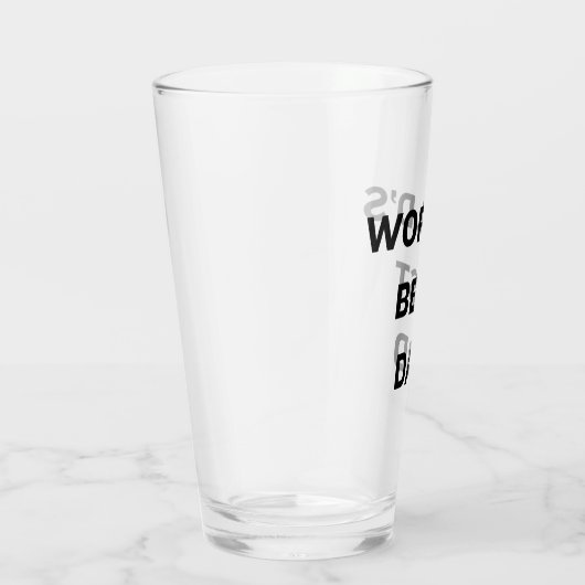De liefde van de beste vader van de wereld glas (Rechts)