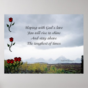 De liefde van de god poster