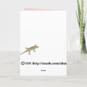 De Liefde van de libel Kaart (Achterkant)