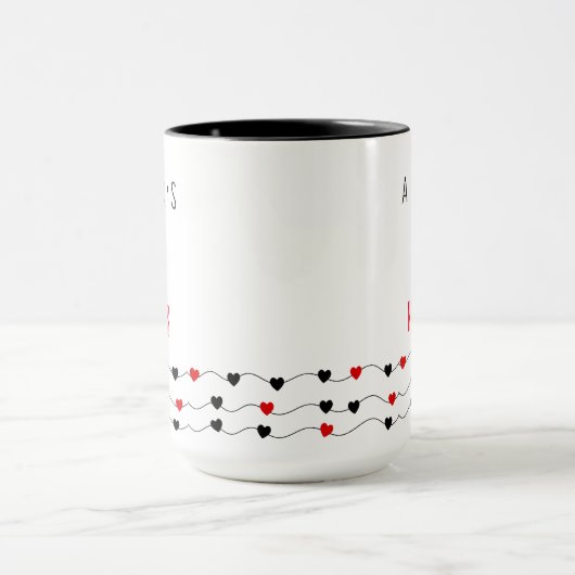 De liefde van de moeder eindigt nooit | Moederdag Mok (Midden)