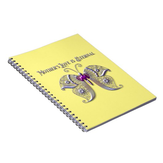 De liefde van de moeder is etherisch notitieboek (Rechterzijde)