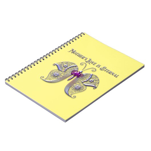 De liefde van de moeder is etherisch notitieboek (Linkerzijde)