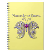 De liefde van de moeder is etherisch notitieboek (Voorkant)