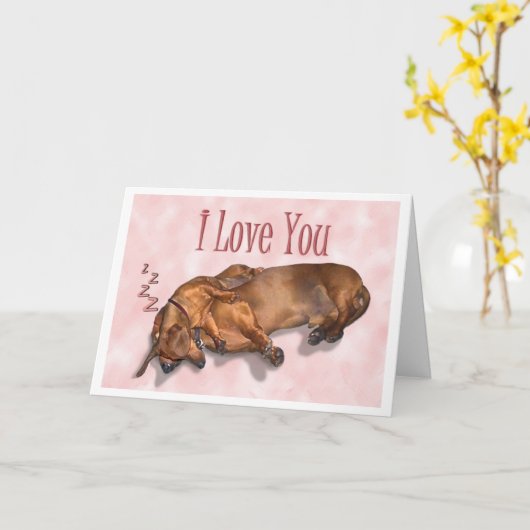 De Liefde van de tekkel Kaart (Gele Bloem)