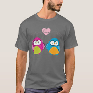 DE LIEFDE VAN DE UIL:: helder meisje + jongen T-shirt