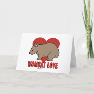 De Liefde van de wombat Kaart