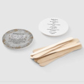 De liefde van Één andere Manuscript Verse 1 John 4 Handwaaier (Niet-gemonteerd)