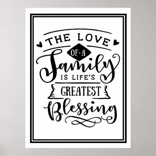 De liefde van een familiePoster Poster (Voorkant)