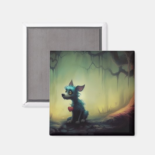 De liefde van een hond magneet (Voorkant / Achterkant)