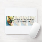 De liefde van een huisdier muismat (Met muis)