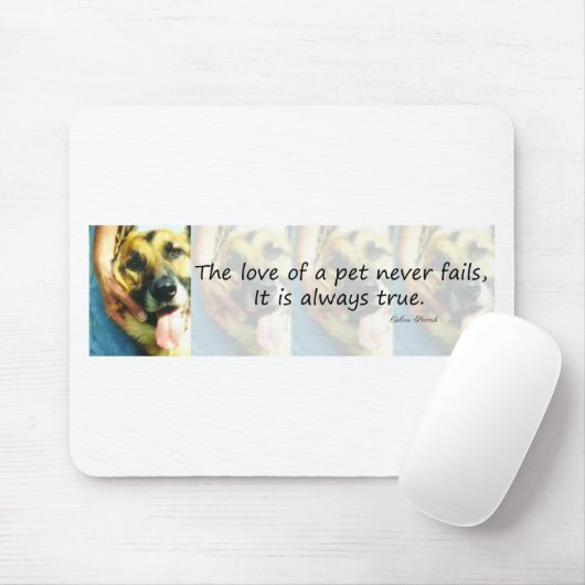 De liefde van een huisdier muismat (Met muis)