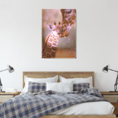De liefde van een moeder canvas afdruk (Insitu (Slaapkamer))