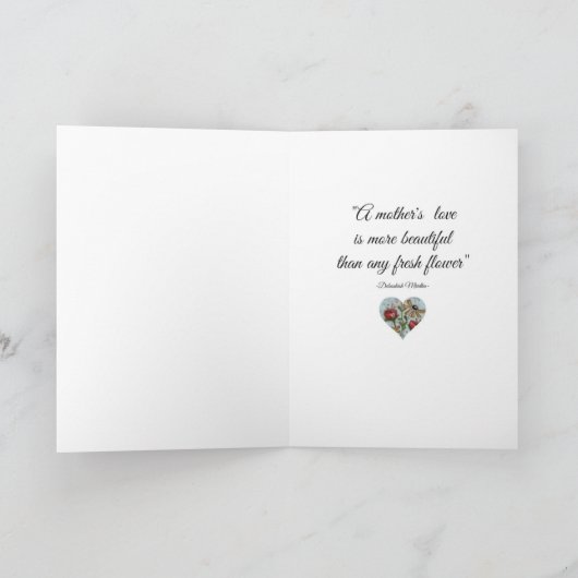 De Liefde van een Moeder - de Kaart van het (Binnen)