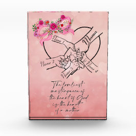 De liefde van een moeder: een eerbetoon fotoblokken