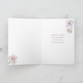 De liefde van een moeder in waterverf Moederdag Kaart (Binnen)