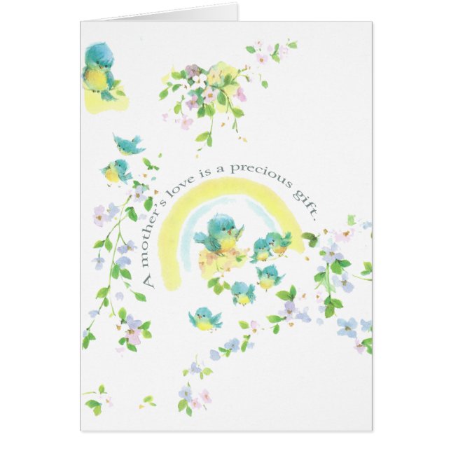 De liefde van een moeder is een kostbaar geschenk (Voorkant)