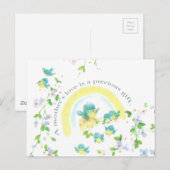 De liefde van een moeder is een kostbaar geschenk briefkaart (Voorkant / Achterkant)