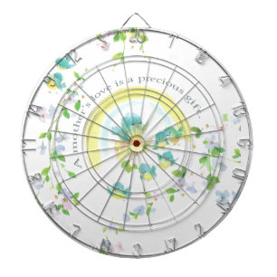 De liefde van een moeder is een kostbaar geschenk dartbord