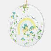 De liefde van een moeder is een kostbaar geschenk keramisch ornament (Links)