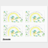 De liefde van een moeder is een kostbaar geschenk rechthoekige sticker (Vel)