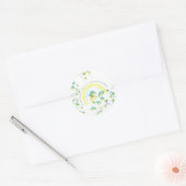 De liefde van een moeder is een kostbaar geschenk ronde sticker (Envelop)