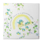 De liefde van een moeder is een kostbaar geschenk tegeltje (Voorkant)