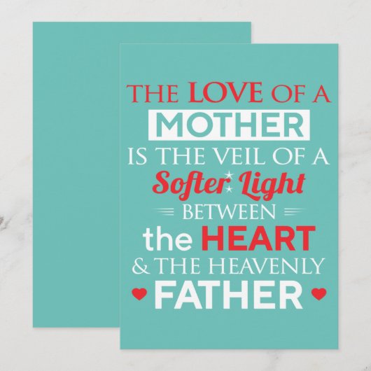 De liefde van een moeder is het kwaad van het zach aankondiging (Voorkant / Achterkant)