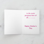 De liefde van een moeder… kaart (Binnen)