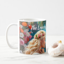 De liefde van een prinses voor haar eenhoorn koffiemok