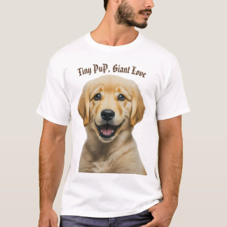 De liefde van een puppy is pure magie t-shirt