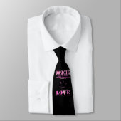 De liefde van een vrouw T-shirt Stropdas (Gebonden)