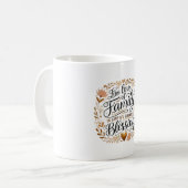 💛 De liefde van het gezin – de grootste zegen van Koffiemok (Voorkant links)