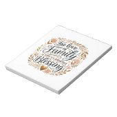 💛 De liefde van het gezin – de grootste zegen van Notitieblok (Linkerzijde)