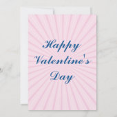 De liefde van het hart  Platte Save The Date Kaart (Achterkant)